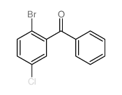 Methanone, (2-bromo-5-chlorophenyl)phenyl- Structure