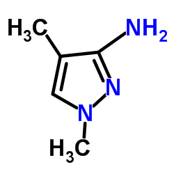 1,4-Dimethyl-1H-pyrazol-3-amine Structure