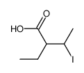 2-ethyl-3-iodo-butyric acid Structure