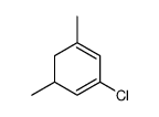 3-chloro-1,5-dimethyl-cyclohexa-1,3-diene结构式