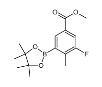 2-甲基-3-氟-5-(甲氧羰基)苯硼酸频哪醇酯图片