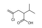 4-chloro-2-propan-2-ylpent-4-enoic acid Structure