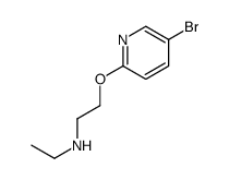 2-(5-bromopyridin-2-yl)oxy-N-ethylethanamine Structure