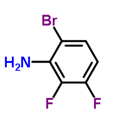 6-Bromo-2,3-difluoroaniline Structure