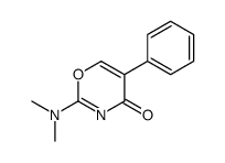 2-(dimethylamino)-5-phenyl-1,3-oxazin-4-one Structure