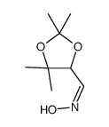 N-[(2,2,5,5-tetramethyl-1,3-dioxolan-4-yl)methylidene]hydroxylamine Structure