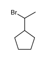 (1-bromo-ethyl)-cyclopentane Structure