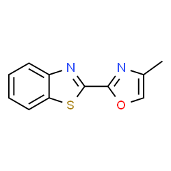 Benzothiazole, 2-(4-methyl-2-oxazolyl)- (9CI)结构式