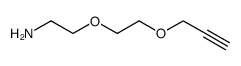 Propargyl-PEG2-amine structure