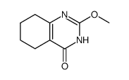 2-methoxy-5,6,7,8-tetrahydro-3H-quinazolin-4-one结构式