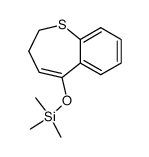 2,3-Dihydro-5-trimethylsiloxy-1-benzothiepin结构式