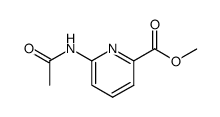 6-acetylamino-pyridine-2-carboxylic acid methyl ester Structure