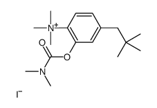 [2-(dimethylcarbamoyloxy)-4-(2,2-dimethylpropyl)phenyl]-trimethylazanium,iodide结构式