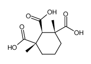 1.3t-dimethyl-cyclohexane-tricarboxylic acid-(1r.2t.3c)结构式