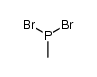 methyldibromophosphine Structure