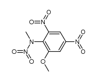 2-methoxy-N-methyl-4,6,N-trinitro-aniline Structure