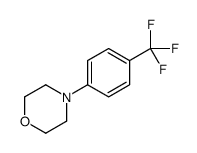 4-[4-(trifluoromethyl)phenyl]morpholine结构式