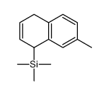 trimethyl-(7-methyl-1,4-dihydronaphthalen-1-yl)silane结构式