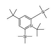 (1,4-ditert-butyl-6-trimethylsilylsilin-2-yl)-trimethylsilane结构式