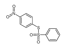 1-(benzenesulfonylsulfanyl)-4-nitrobenzene Structure