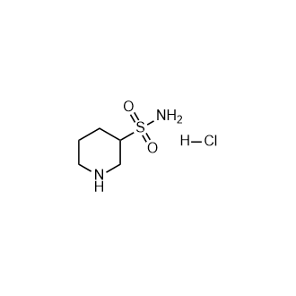 piperidine-3-sulfonamide hydrochloride structure