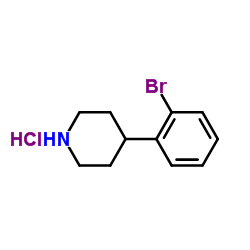 4-(2-Bromophenyl)piperidine hydrochloride (1:1) picture