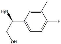 (2S)-2-AMINO-2-(4-FLUORO-3-METHYLPHENYL)ETHAN-1-OL Structure