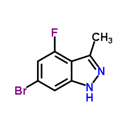 6-Bromo-4-fluoro-3-methyl-1H-indazole picture