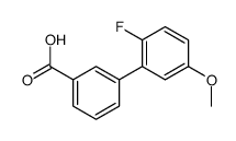 2’-氟-5’-甲氧基联苯-3-羧酸结构式