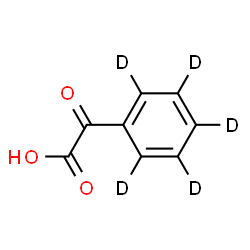 苯乙醛酸-d5结构式