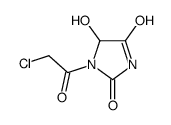 2,4-Imidazolidinedione, 1-(chloroacetyl)-5-hydroxy- (9CI) structure