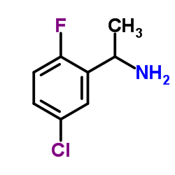 1-(5-Chloro-2-fluorophenyl)ethanamine structure