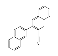 [2,2'-binaphthalene]-3-carbonitrile Structure