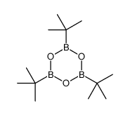 Boroxin,tris(1,1-dimethylethyl)- (9CI) structure