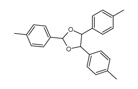 2,4,5-tri-p-tolyl-1,3-dioxolane Structure