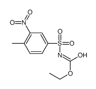 ethyl [(4-methyl-3-nitrophenyl)sulphonyl]carbamate Structure