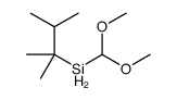 dimethoxymethyl(2,3-dimethylbutan-2-yl)silane结构式