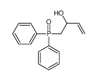 1-diphenylphosphorylbut-3-en-2-ol Structure