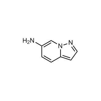 吡唑并[1,5-a]吡啶-6-胺结构式