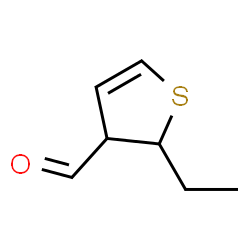 3-Thiophenecarboxaldehyde, 2-ethyl-2,3-dihydro- (9CI) structure