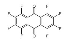 Octafluoro-9,10-anthraquinone Structure