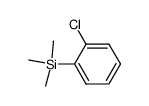 2-chloro-1-(trimethylsilyl)benzene结构式