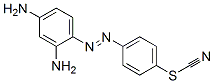 Chrysoidine thiocyanate Structure