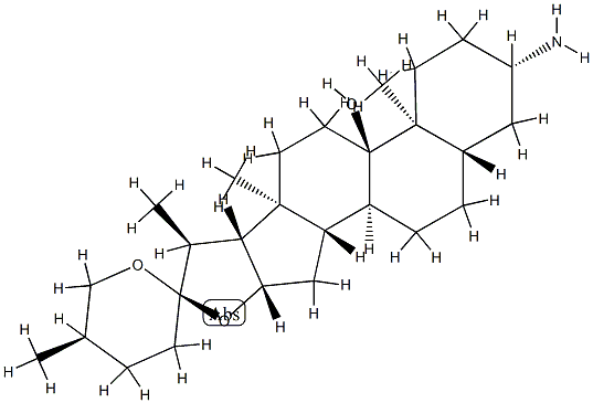 (25R)-3β-Amino-5α-spirostan-9-ol picture