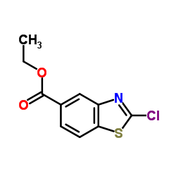 Ethyl 2-chlorobenzo[d]thiazole-5-carboxylate structure