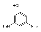 1,3-diaminobenzene monohydrochloride Structure