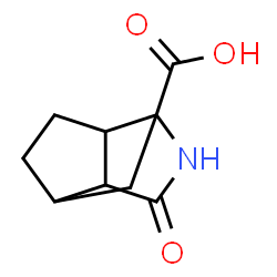 1,4-Methanocyclopenta[c]pyrrole-1(2H)-carboxylicacid,hexahydro-3-oxo-(9CI) Structure