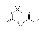 (rac)-Aziridine-1,2-dicarboxylic acid 1-tertbutyl ester 2-methyl ester structure