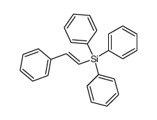 triphenyl(styryl)silane Structure