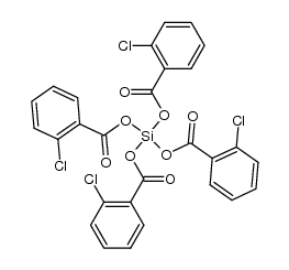 (2-chloro-benzoic acid )-silicic acid-anhydride Structure